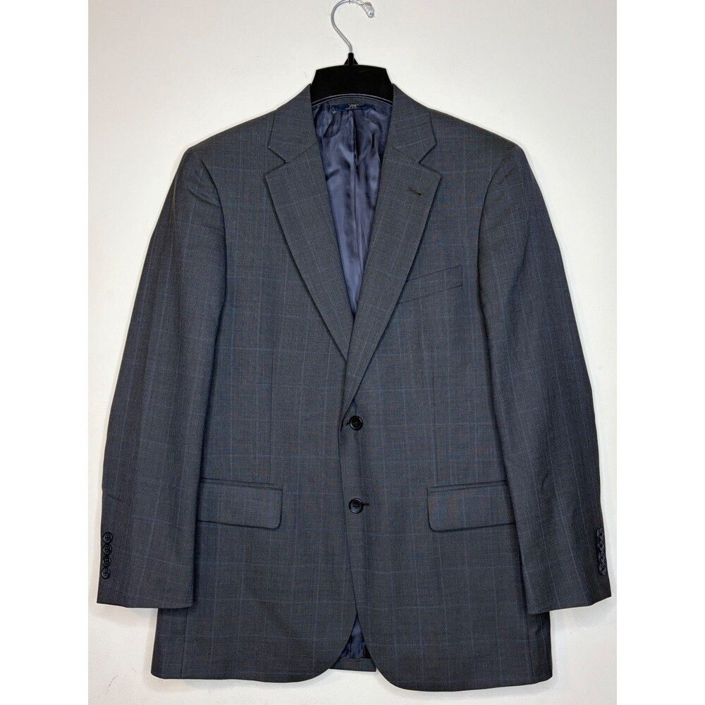 Brooks Brothers Men's Madison Fit Gray Striped Blazer Size 39R